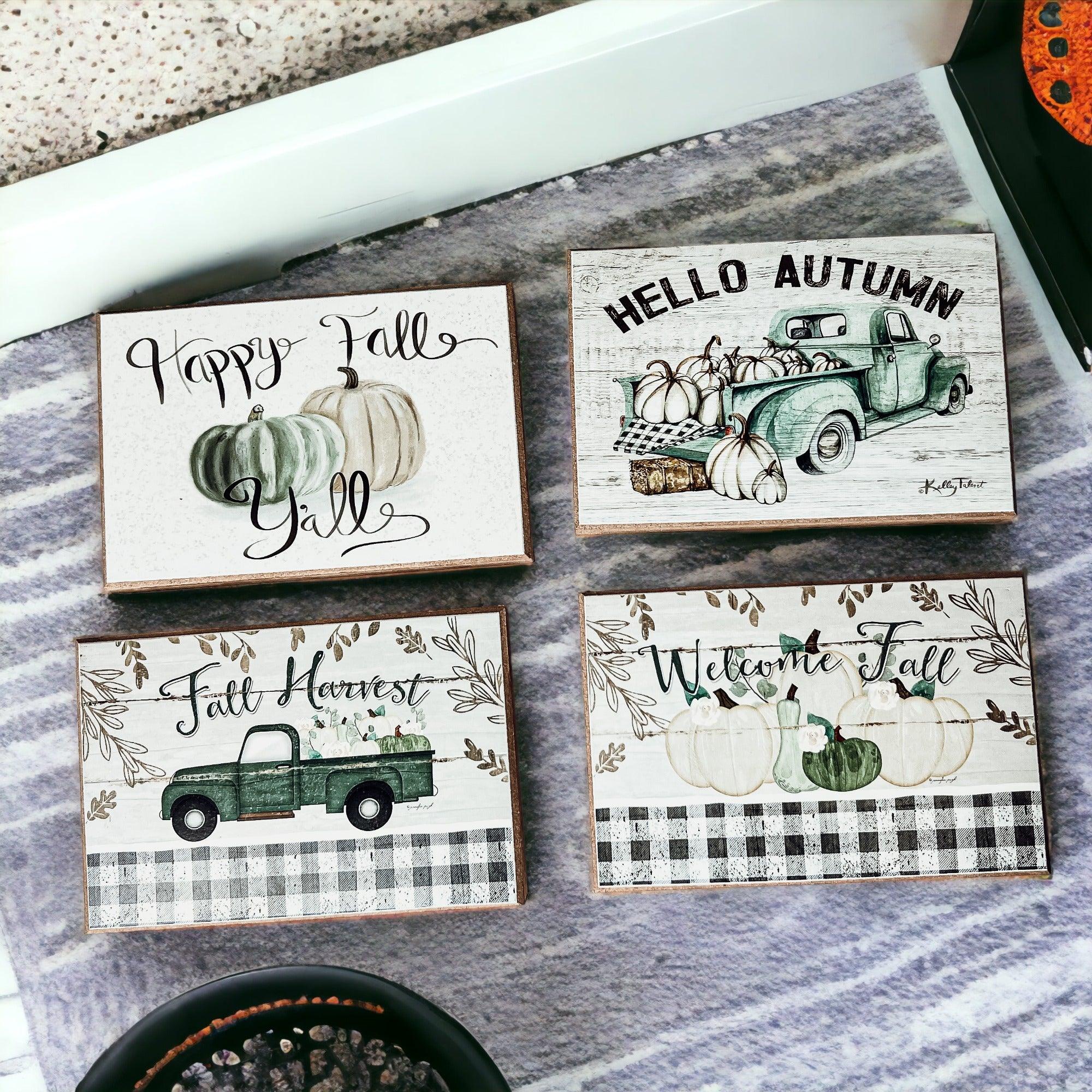 Welcome Fall Sign